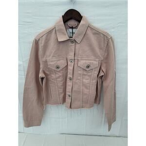 Pistola Women's Cropped Denim Jacket Vintage Rose XS
